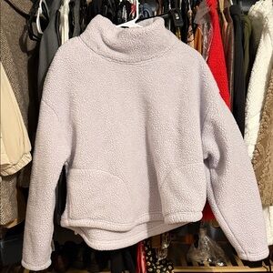All in Motion - Cozy Lavender Fleece Pullover